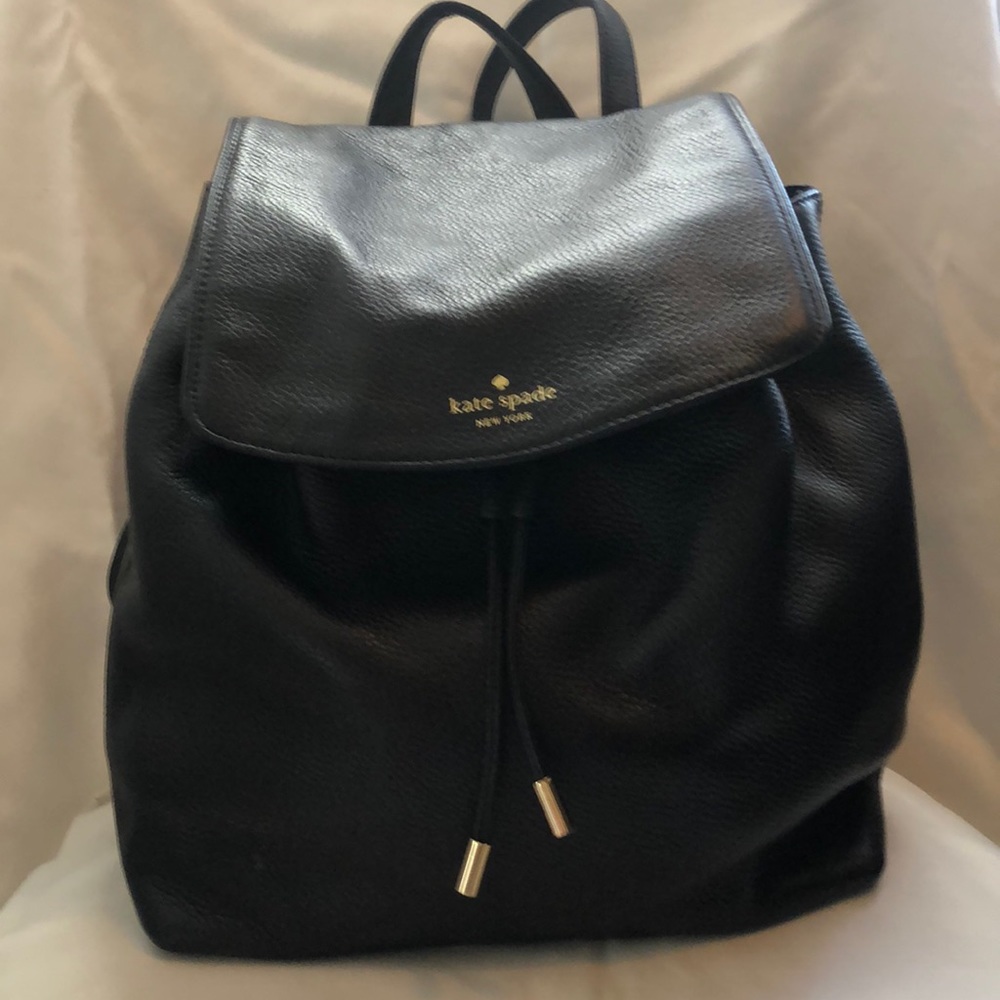 Kate Spade Black Backpack